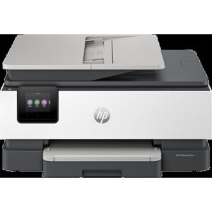 HP OfficeJet Pro Impresora multifunción HP 8122e, Color, Impresora para Hogar, Impresión, copia, escáner, Alimentador automático de documentos; Pantalla táctil; Escaneado avanzado inteligente; Modo silencioso; Imprime a través de VPN con HP+