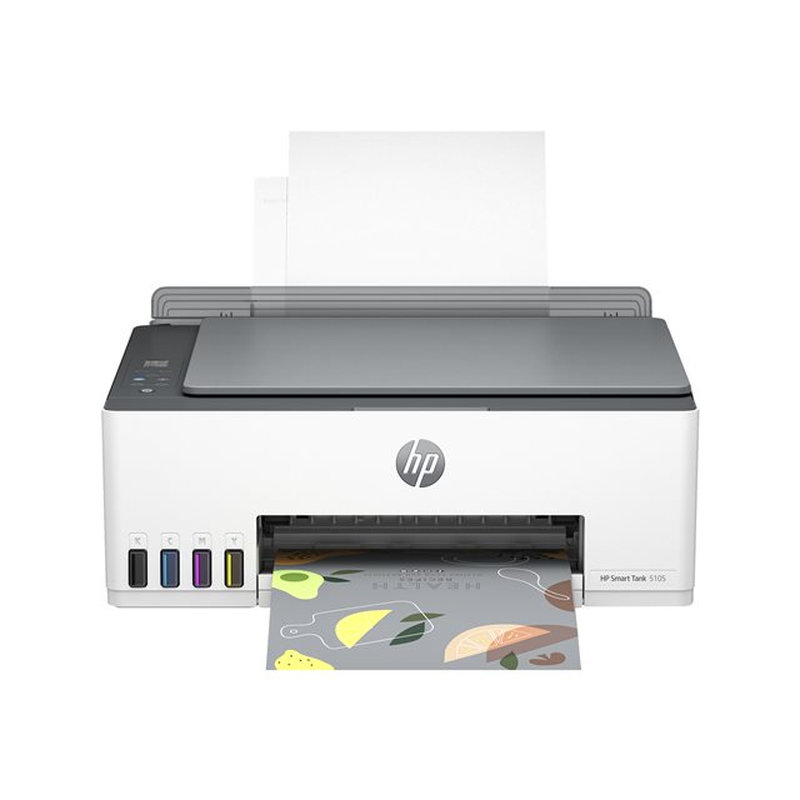 HP Smart Tank Impresora multifunción 5105, Color, Impresora para Home y Home Office, Impresión, copia, escáner, Conexión inalámbrica; Tanque de impresora de gran volumen; Impresión desde móvil o tablet; Escanear a PDF - Imagen 3