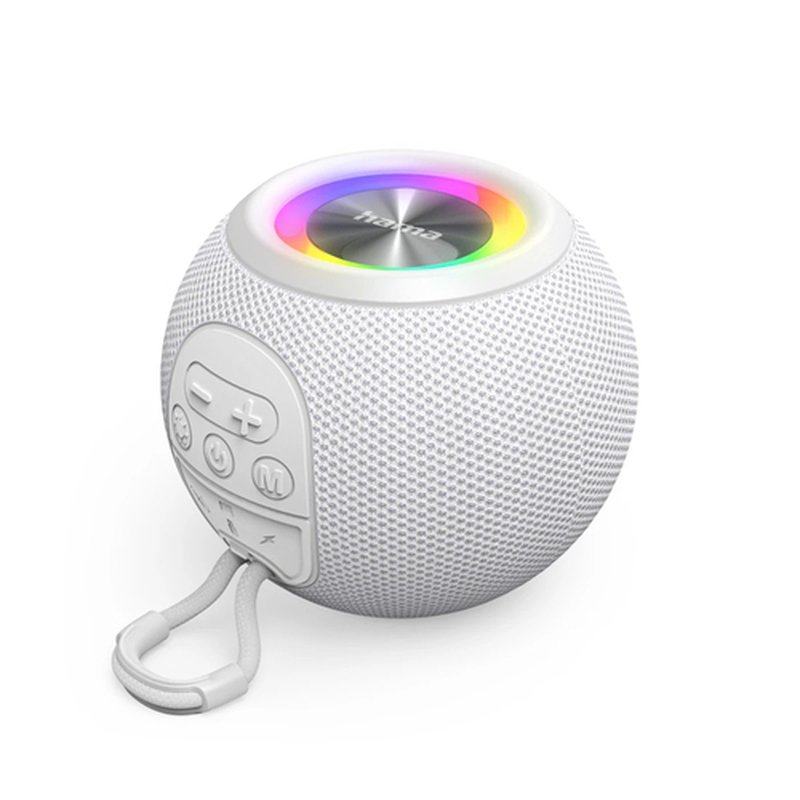 Hama 00188238 altavoz portátil o de fiesta Altavoz monofónico portátil Blanco 5 W