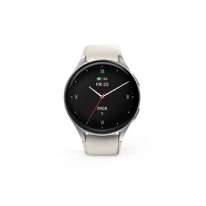 Hama Smartwatch 8900 3,3 cm (1.3") AMOLED 42 mm Digital 466 x 466 Pixeles Pantalla táctil Plata GPS (satélite)