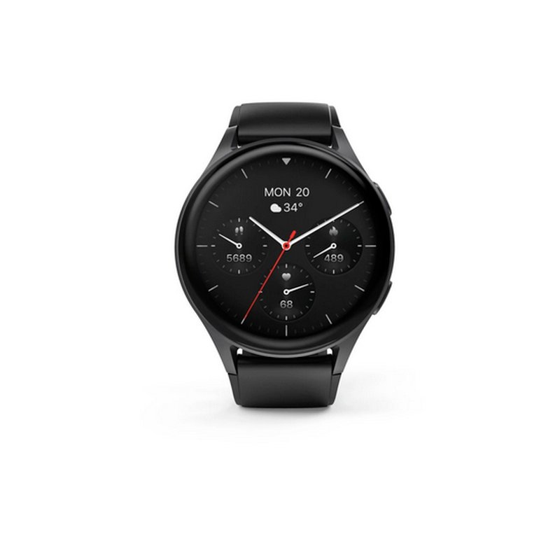 Hama Smartwatch 8900 3,63 cm (1.43") AMOLED 45 mm Digital 466 x 466 Pixeles Pantalla táctil Negro GPS (satélite)