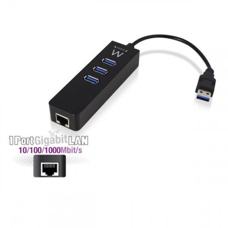 Hub Usb Ewent 3 Puertos + Hub Usb Ewent 3 Puertos +