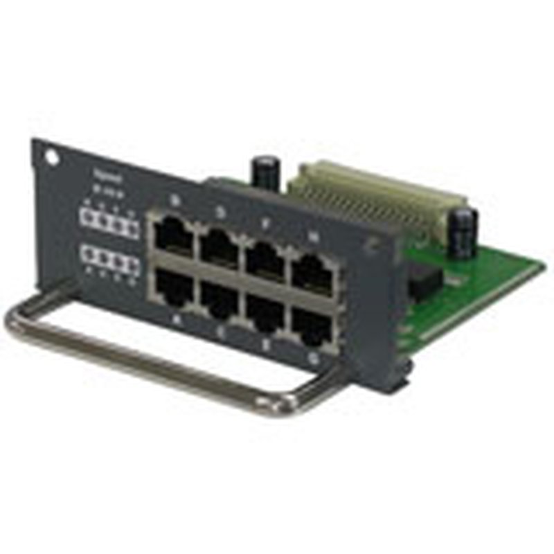 KTI 8-port 100Base-FX slided-in module, multimode, SC, 2Km