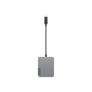 Lenovo 4X91A30366 hub de interfaz USB 2.0 Type-C Gris
