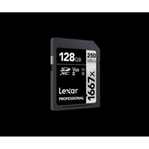Alternative view of Lexar SDXC, 128 GB UHS-II Clase 10