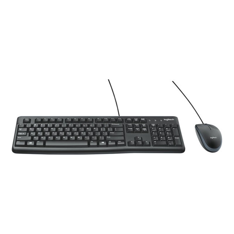 Logitech Desktop MK120 teclado Ratón incluido USB QWERTY Portugués Negro - Imagen 2