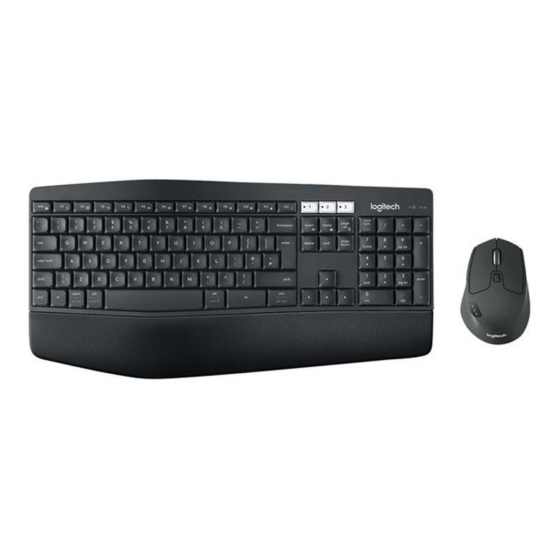 Logitech MK850 Performance teclado Ratón incluido RF Wireless + Bluetooth QWERTY Español Negro Logitech MK850 Performance teclado Ratón incluido RF Wireless + Bluetooth QWERTY Español Negro