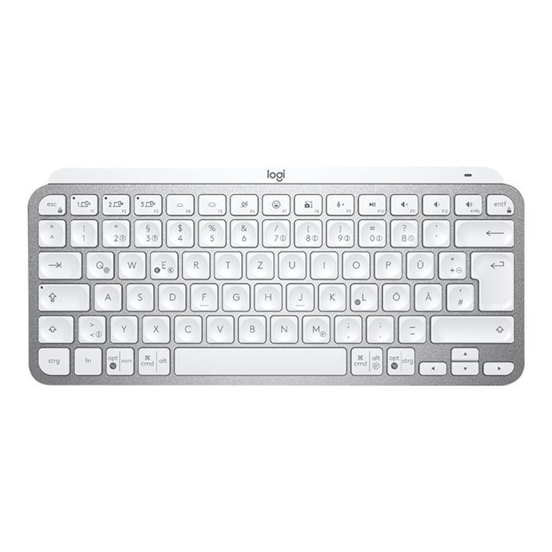 Logitech MX Keys Mini teclado RF Wireless + Bluetooth QWERTY Español Gris Logitech MX Keys Mini teclado RF Wireless + Bluetooth QWERTY Español Gris