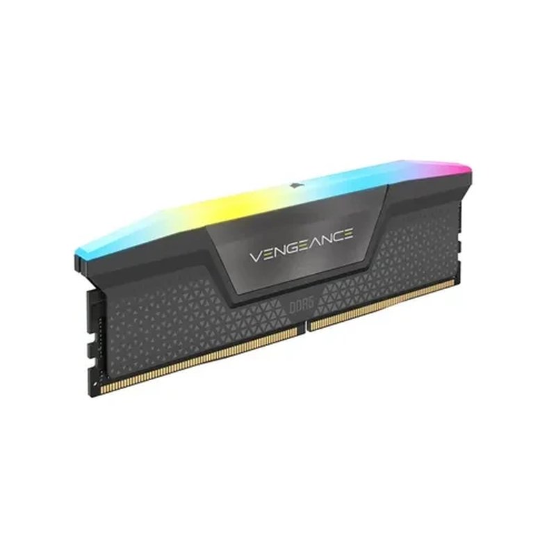 MEMORIA CORSAIR DDR5 32GB 1X32GB PC5200 VENGEANCE RGB CMH32GX5M1B5200Z40