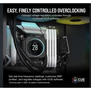 MEMORIA CORSAIR DDR5 32GB 2X16GB PC5600 VENGEANCE BLANCA CMK32GX5M2B5600C40W