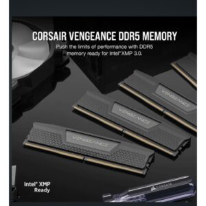 Alternative view of MEMORIA CORSAIR DDR5 32GB 2X16GB PC5600 VENGEANCE CMK32GX5M2B5600C40