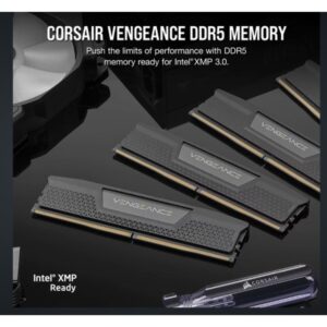 Alternative view of MEMORIA CORSAIR DDR5 32GB 2X16GB PC5600 VENGEANCE CMK32GX5M2B5600Z40