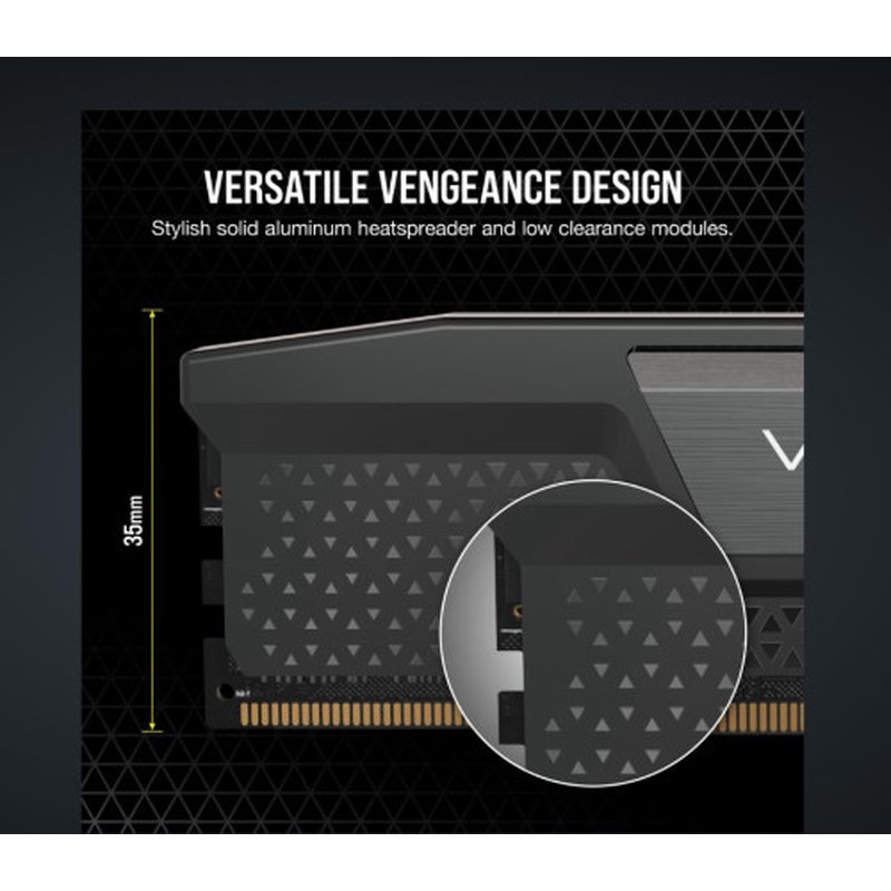 MEMORIA CORSAIR DDR5 32GB 2X16GB PC5600 VENGEANCE CMK32GX5M2B5600Z40 MEMORIA CORSAIR DDR5 32GB 2X16GB PC5600 VENGEANCE CMK32GX5M2B5600Z40 - Imagen 4