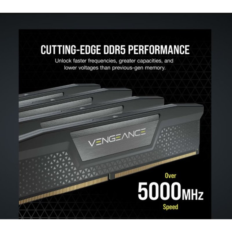 MEMORIA CORSAIR DDR5 32GB 2X16GB PC5600 VENGEANCE CMK32GX5M2B5600Z40 MEMORIA CORSAIR DDR5 32GB 2X16GB PC5600 VENGEANCE CMK32GX5M2B5600Z40 - Imagen 5