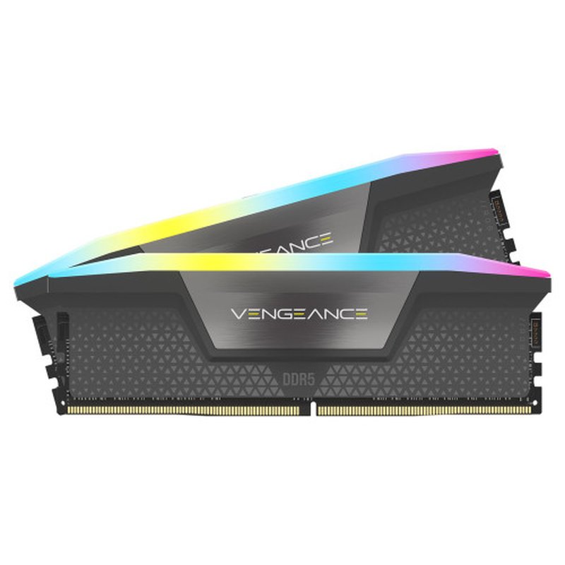 MEMORIA CORSAIR DDR5 32GB 2X16GB PC5600 VENGEANCE RGB CMH32GX5M2B5600Z40 - Imagen 2