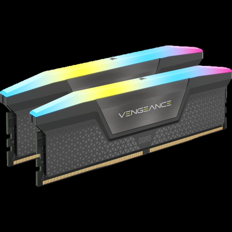 MEMORIA CORSAIR DDR5 32GB 2X16GB PC6000 VENGEANCE RGB CMH32GX5M2B6000Z30K MEMORIA CORSAIR DDR5 32GB 2X16GB PC6000 VENGEANCE RGB CMH32GX5M2B6000Z30K