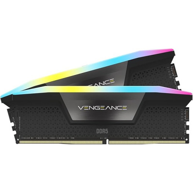 MEMORIA CORSAIR DDR5 32GB 2X16GB PC6000 VENGEANCE RGB CMH32GX5M2B6000Z38