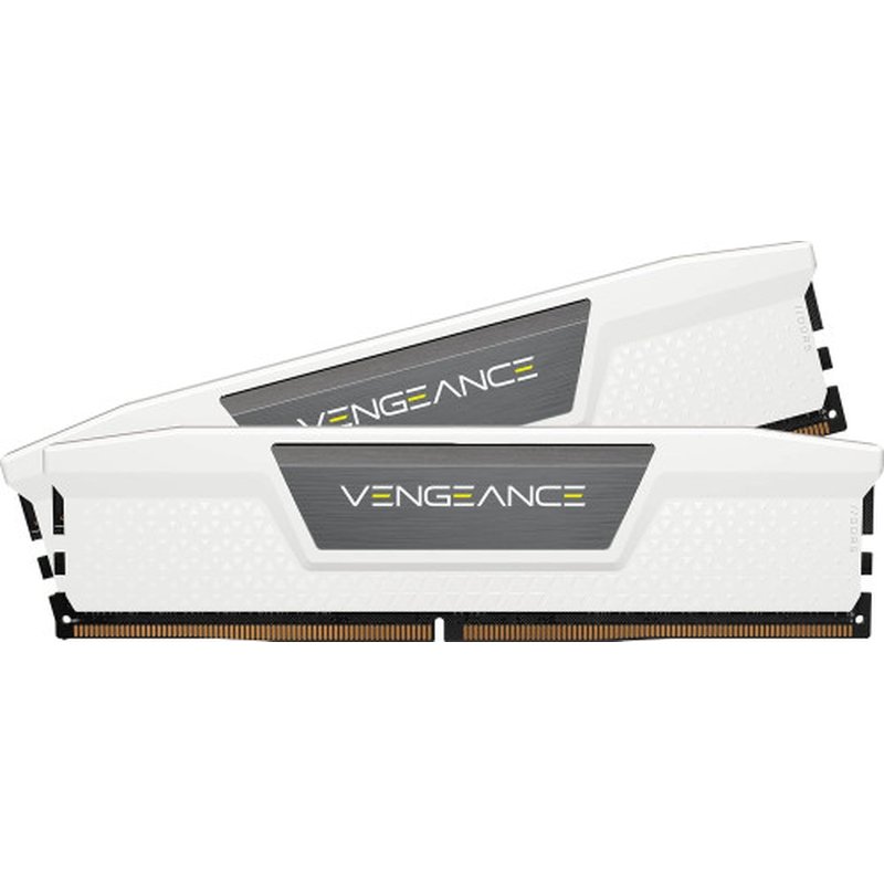 MEMORIA CORSAIR DDR5 32GB 2X16GB PC6400 VENGEANCE BLANCA CMK32GX5M2B6400Z32W