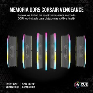 MEMORIA CORSAIR DDR5 32GB 2X16GB PC6400 WARZONE CMH32GX5M2B6400Z32-WZ