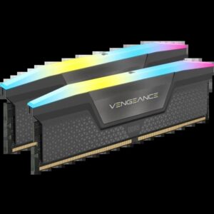 MEMORIA CORSAIR DDR5 64GB 2X32GB PC5600 VENGEANCE RGB CMH64GX5M2B5600Z36K