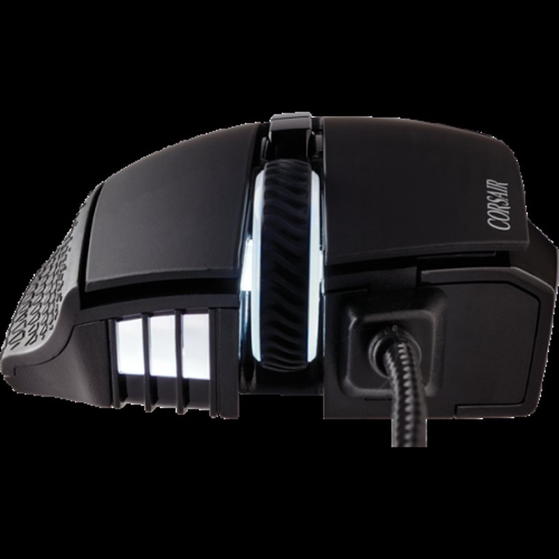 MOUSE CORSAIR GAMING SCIMITAR RGB ELITE 18000DPI 17 BOTONES USB BLACK - Imagen 7