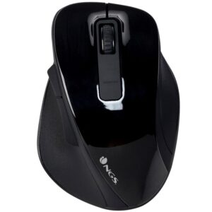 MOUSE NGS WIRELESS BOW USB BLACK