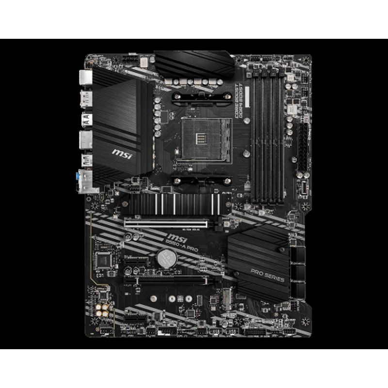 MSI B450-A-PRO AMD B450 Zócalo AM4 ATX MSI B450-A-PRO AMD B450 Zócalo AM4 ATX