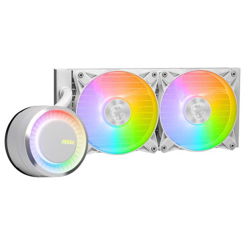 MSI MAG Coreliquid E240 WHITE Placa base, Procesador Kit de refrigeración líquida 12 cm Blanco - Imagen 5