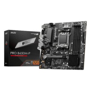 MSI PRO B650M-P placa base AMD B650 Zócalo AM5 micro ATX