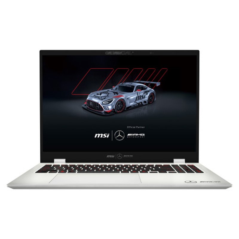MSI Prestige 16 AI+ MERCEDESAMG B2VMG-217ES Intel Core Ultra 9 288V Portátil 40,6 cm (16") Quad HD+ 32 GB LPDDR5x-SDRAM 2 TB SSD Wi-Fi 7 (802.11be) Windows 11 Pro Plata