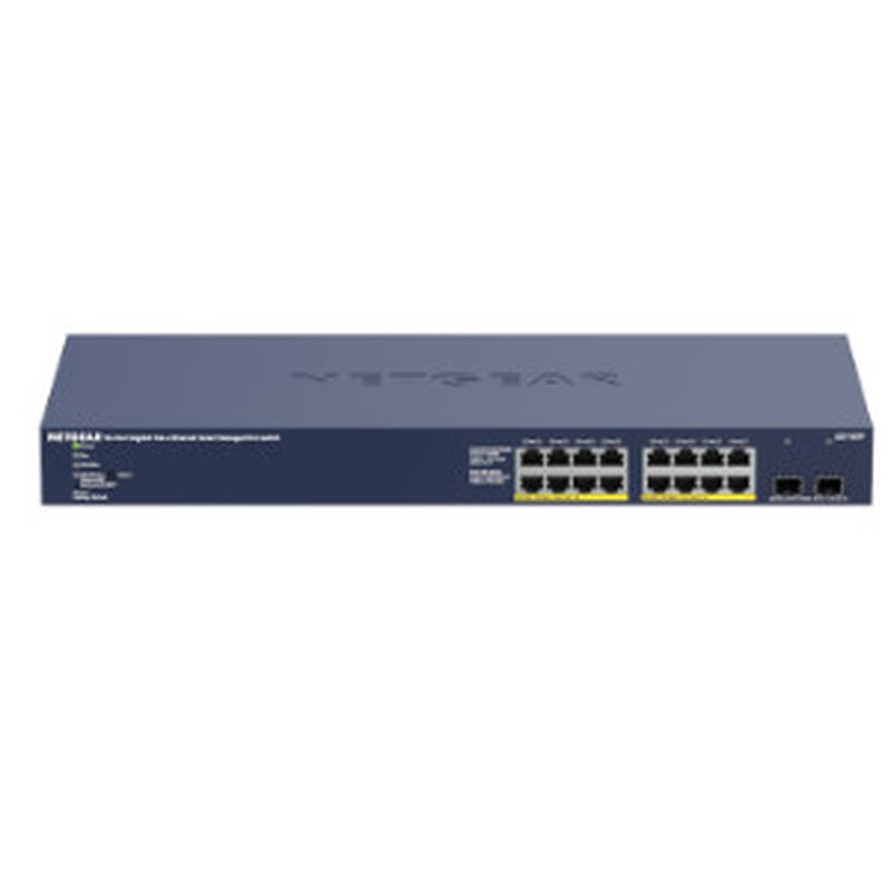 NETGEAR GS716TP-100EUS switch Gestionado L2/L3/L4 Gigabit Ethernet (10/100/1000) Energía sobre Ethernet (PoE) Azul