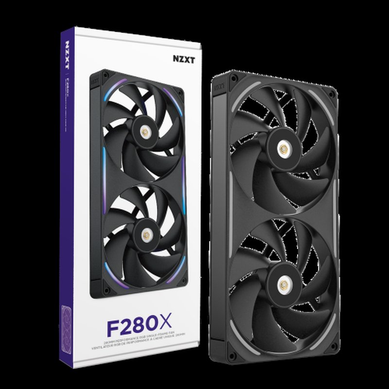 NZXT F280X RGB SINGLE-FRAME NEGRO NZXT F280X RGB SINGLE-FRAME NEGRO - Imagen 2