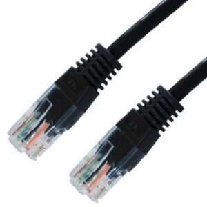 Nanocable 10.20.0401-BK cable de red Negro 1 m Cat6e U/UTP (UTP)