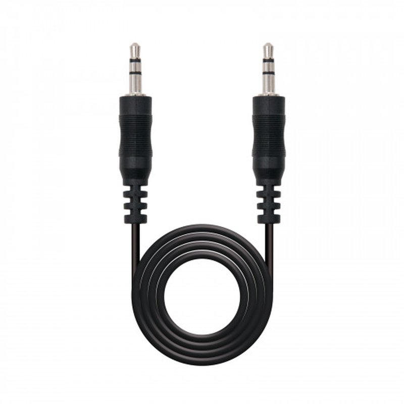 Nanocable 10.24.0105 cable de audio 5 m 3,5mm Negro - Imagen 3