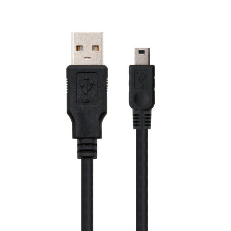 Nanocable CABLE USB 2.0, TIPO A/M-MINI USB 5PIN/M, 1.8 M - Imagen 2