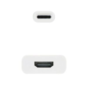 Alternative view of Nanocable CONVERSOR USB-C A HDMI 4K, 15 CM