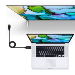 Nanocable Cable Conversor DISPLAYPORT a HDMI, DP/M - HDMI/M, Negro, 0.5 m Nanocable Cable Conversor DISPLAYPORT a HDMI, DP/M - HDMI/M, Negro, 0.5 m