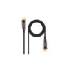 Nanocable Cable HDMI V2.0 AOC 4K@60Hz 18Gbps A/M-A/M, Negro, 15 m