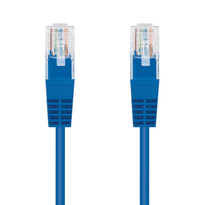 Nanocable Cable Red Latiguillo RJ45 CAT.6 UTP AWG24, Azul, 30 cm Nanocable Cable Red Latiguillo RJ45 CAT.6 UTP AWG24, Azul, 30 cm - Imagen 2