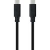 Nanocable Cable USB 3.1 Gen2 10Gbps 5A, 4K/60Hz, USB-C/M-USB-C/M, Negro, 2 m