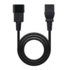Nanocable Cable alimentación CPU, C13/H-C14/M, negro, 3.0m