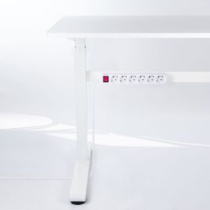 Nanocable Regleta de enchufes de 6 tomas con interruptor, 1.4 metros Blanca