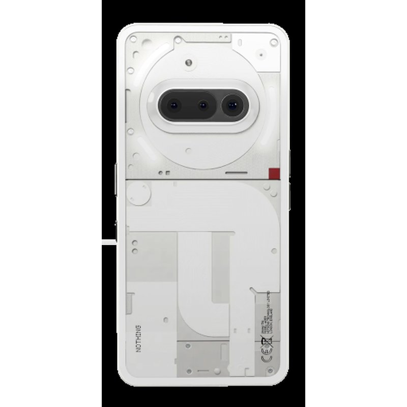 Nothing Phone (3a) 17,2 cm (6.77") SIM doble Android 15 5G USB Tipo C 12 GB 256 GB 5000 mAh Blanco