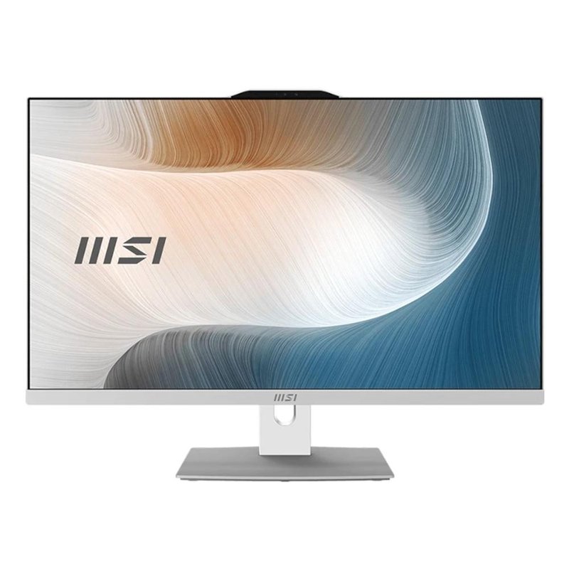 ORDENADOR ALL IN ONE MSI AM272P-1054ES CORE 5 120U 16GB 512GB SSD 27" FHD WEBCAM FREEDOS SILVER