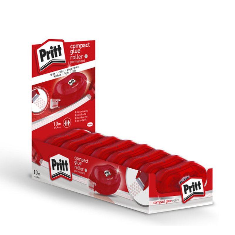 PEGAMENTO PRITT ROLLER COMPACT P | PACK 8 UNIDADES PEGAMENTO PRITT ROLLER COMPACT P | PACK 8 UNIDADES