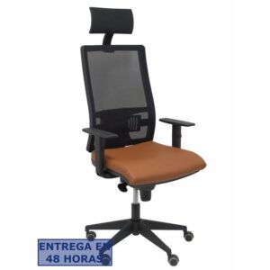 PIQUERAS Y CRESPO Silla Horna piel marron