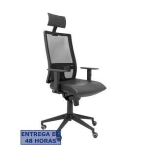 PIQUERAS Y CRESPO Silla Horna similpiel negro