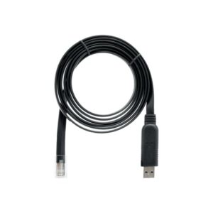 QNAP CAB-CONSOLE-URJ45-1M8 cable USB 1,8 m RJ-45 USB A Negro