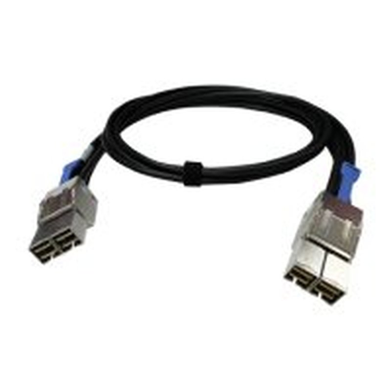 QNAP CAB-PCIE10M-8644-8X cable Serial Attached SCSI (SAS) 1 m Negro QNAP CAB-PCIE10M-8644-8X cable Serial Attached SCSI (SAS) 1 m Negro