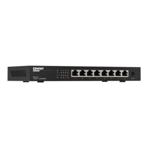 QNAP QSW-1108-8T switch No administrado 2.5G Ethernet (100/1000/2500) Negro
